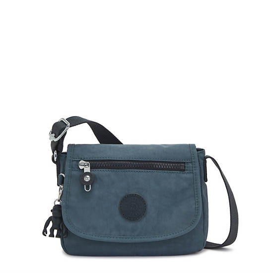 Kipling Sabian Crossbody Mini Táska Sötétkék Szürke | HU 1341OK